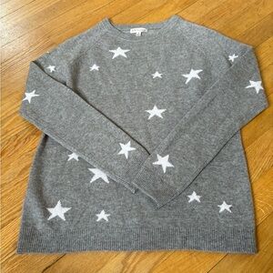 100% cashmere sweater with stars size S